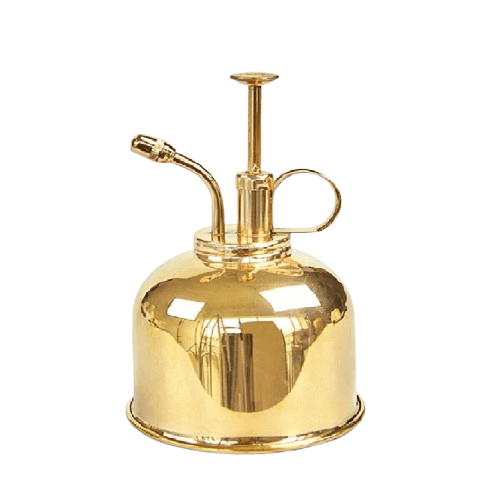 BRASS PLANT SPRAY MINI BOTTLE (POLISH)